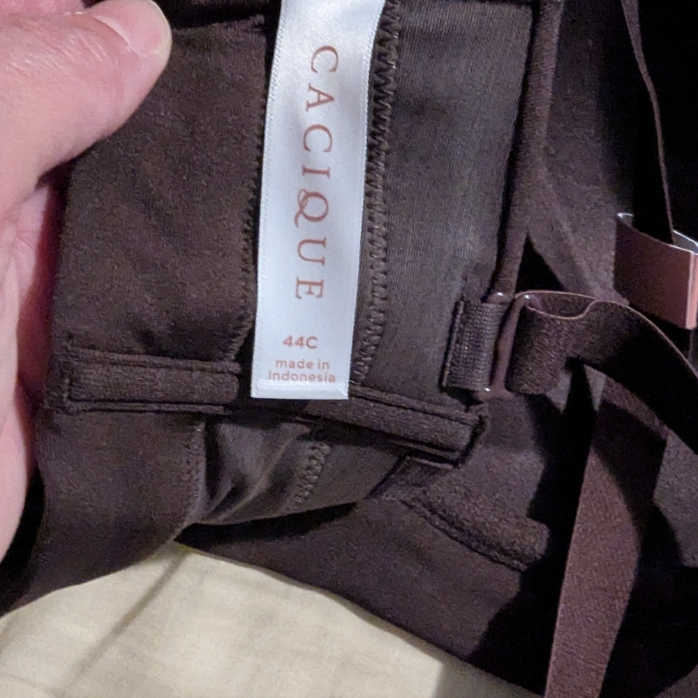 Cacique Brown Bra Multi-way 44C